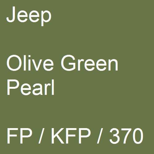 Jeep, Olive Green Pearl, FP / KFP / 370.
